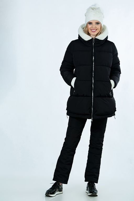 Куртка зимняя из плащевой ткани  на синтепухе - А+б коллекция фото 2