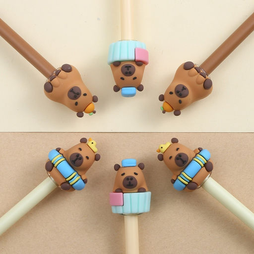 Ручка гелевая "Capybara", шоу-бокс 36 шт.