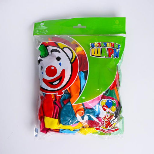 Воздушные шары латексные 12", пастель, 100 шт., МИКС