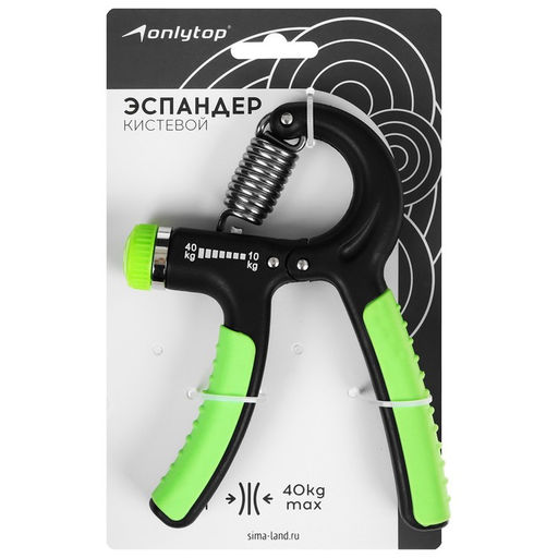 Эспандер кистевой ONLYTOP, 5 – 60 кг, цвет МИКС