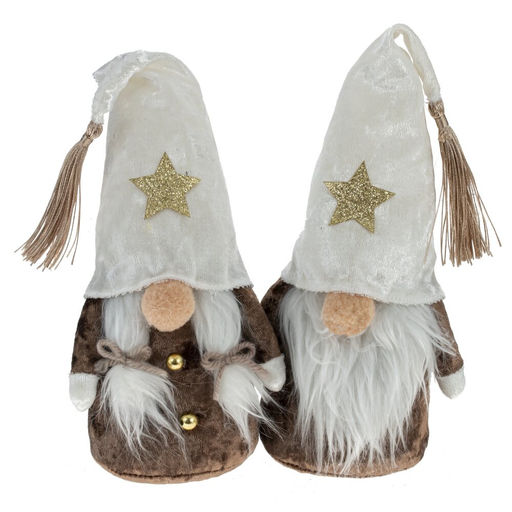 Игрушка набивная "Гном", L9 W8 H32/10 см, 2в.