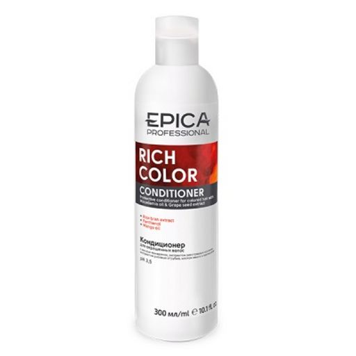 EPICA Rich Color Кондиционер д/окрашенных волос, 300мл. с маслом макадамии и экстр. виноград.кост.