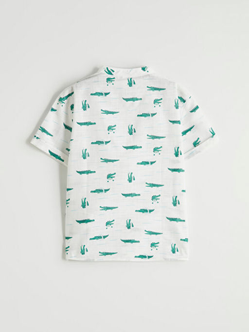 Desenli Erkek ?ocuk G?mlek