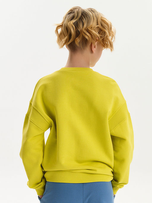 PELICAN, толстовка для мальчиков, Желтый  фото 3