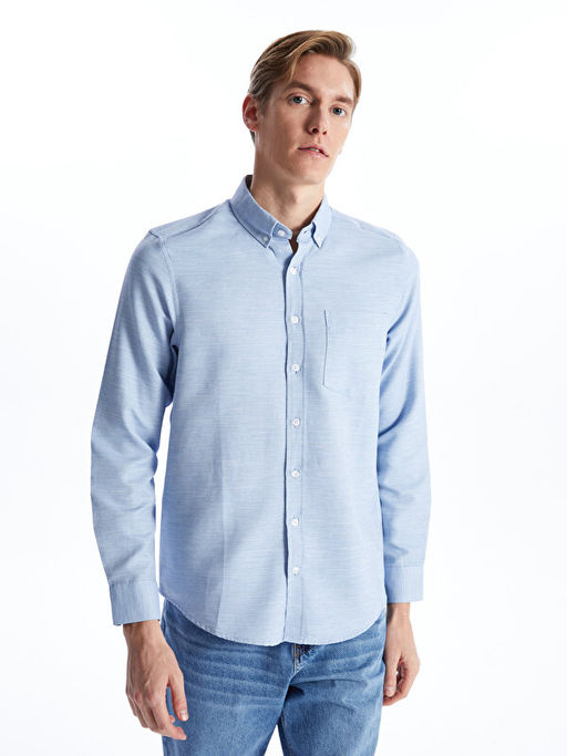 Regular Fit Uzun Kollu Arm?rl? Erkek G?mlek