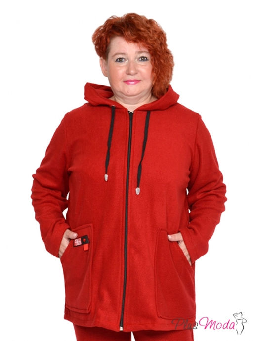 Жакет-парка Модель №1907 размеры 44-84 - Plusmoda фото 2