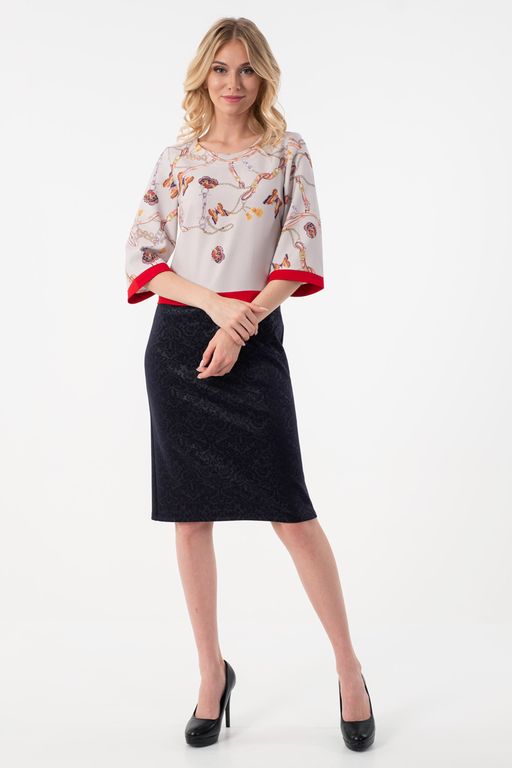 Платье П4-4186/2 - Wisell фото 9