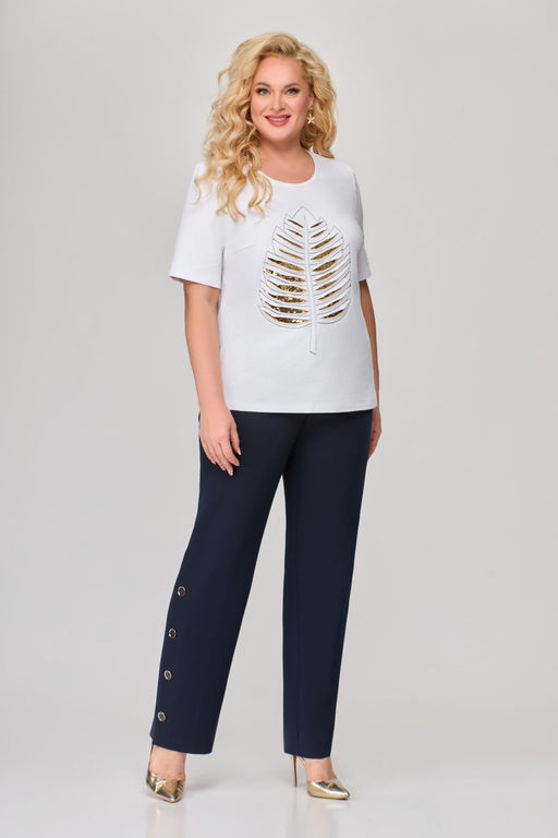 Костюм Svetlana Style 1678 синий+белый