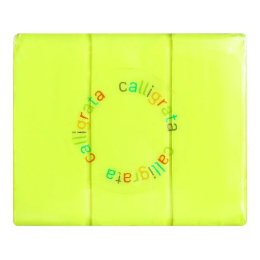 Полимерная глина Calligrata 50 г, флоуресцентная лимонная