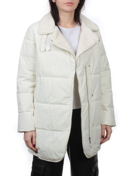 S24-236 MILK Куртка демисезонная женская (100 гр. холлофайбер) - Fashion фото 6