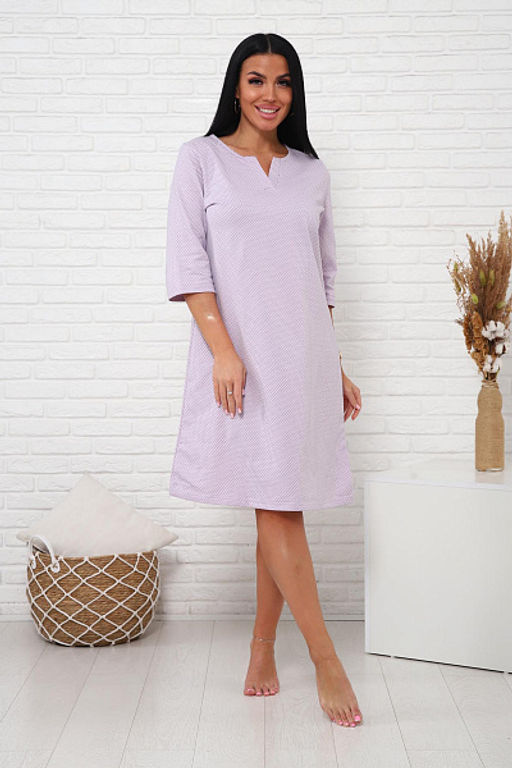 Сорочка теплая, футер с начесом (01035) - Плиона фото 10