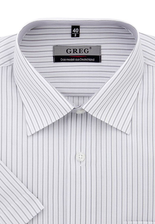 Сорочка мужская короткий рукав GREG Gb131/309/347/Z/1