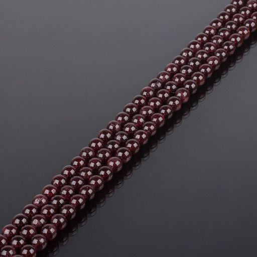 Бусины для рукоделия из Граната (84 бусины)