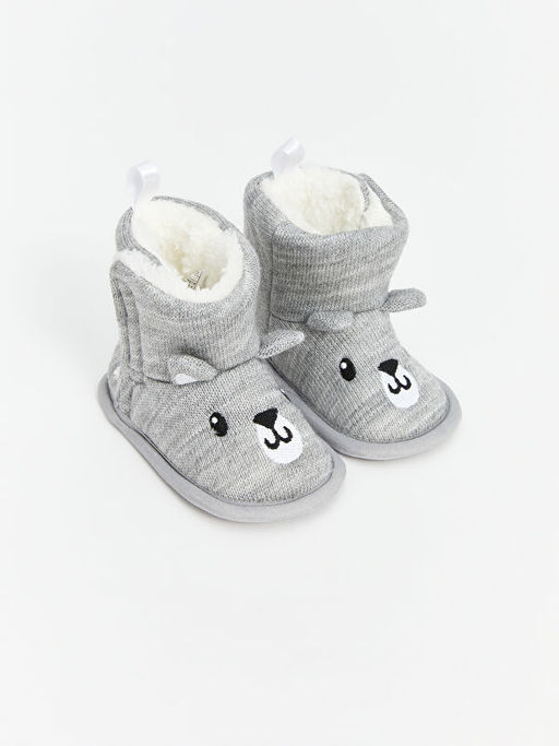 Ay?c?k Nak??l? Erkek Bebek Ev Botu