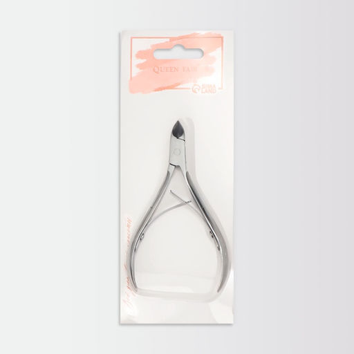 Кусачки маникюрные для кутикулы, двойная пружина, 10.5 см, длина лезвия-8 мм