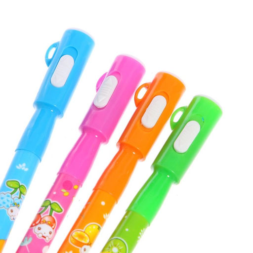 Цена за 48 шт. Маркер с невидимыми чернилами Calligrata «Шпион», надпись видно при подсвечивании фонариком, МИКС