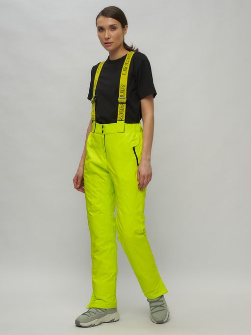 Горнолыжный костюм женский салатового цвета 02201Sl - Chunmai фото 55