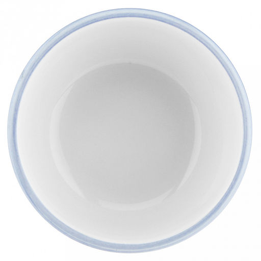 "Синий полосатик" Салатник фарфоровый 800мл, д15,5см, h7,4см, отводка, белый (Китай)