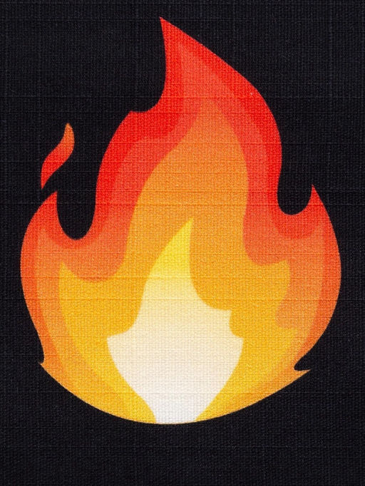 Фартук Этель Огонь бабуля 60?70 см, 100% хлопок, репс 210 г/м?