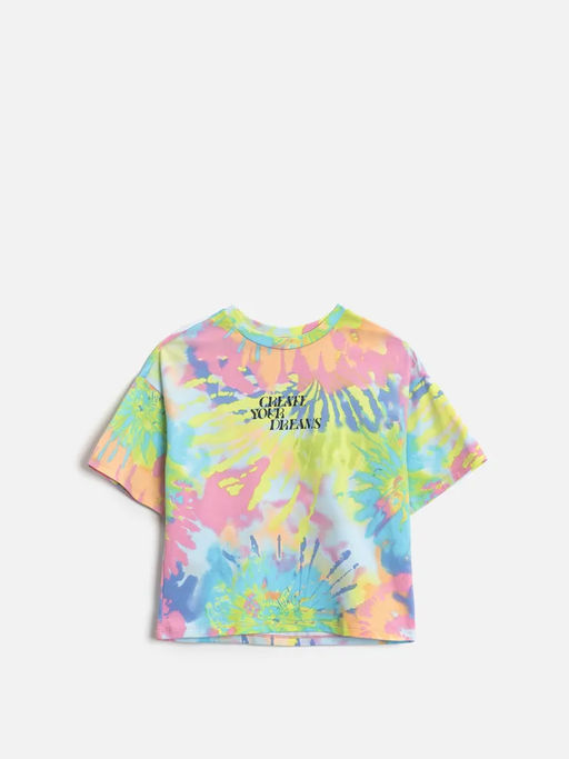 ACOOLA / Футболка детская для девочек Dina разноцветный  фото 2