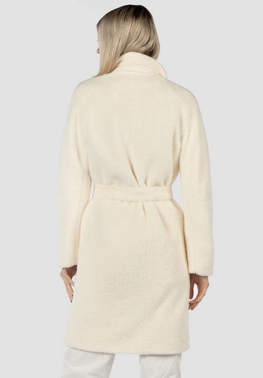 Пальто женское демисезонное (пояс) - El podio фото 12