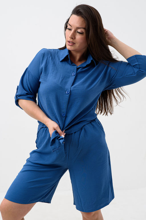 Комплект женский (рубашка+шорты) 52523