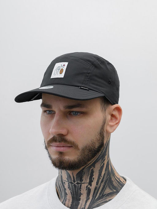 Бейсболка DJINNS арт. 5P CV Flo 2022 (черный)  фото 4