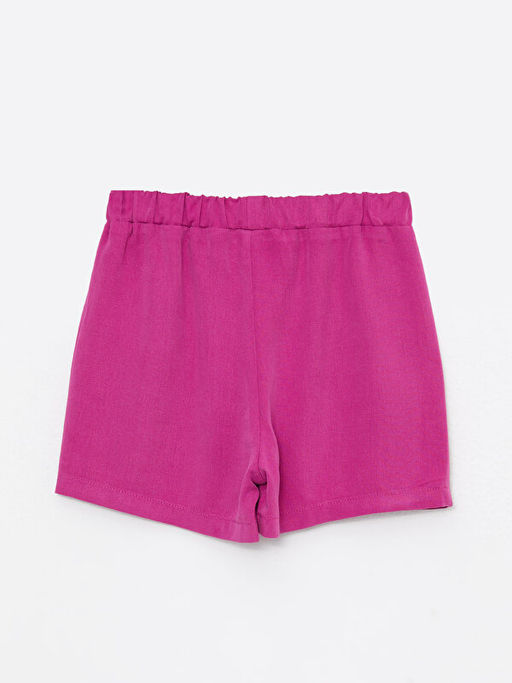 Beli Lastikli Basic Gabardin K?z ?ocuk ?ort - Waikiki фото 2