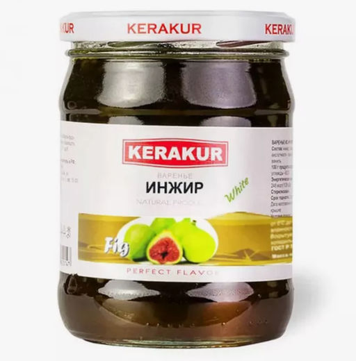 Джем из инжира white 600г х 12шт KERAKUR, , шт