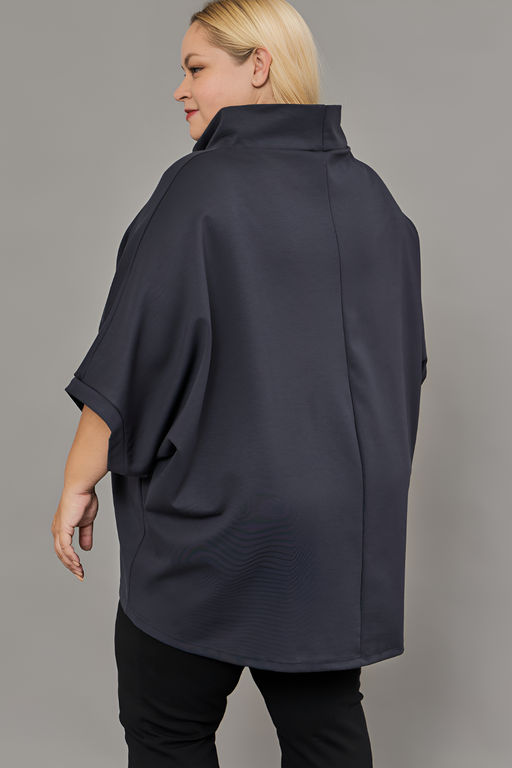 Блуза-туника больших размеров нарядная Б-02