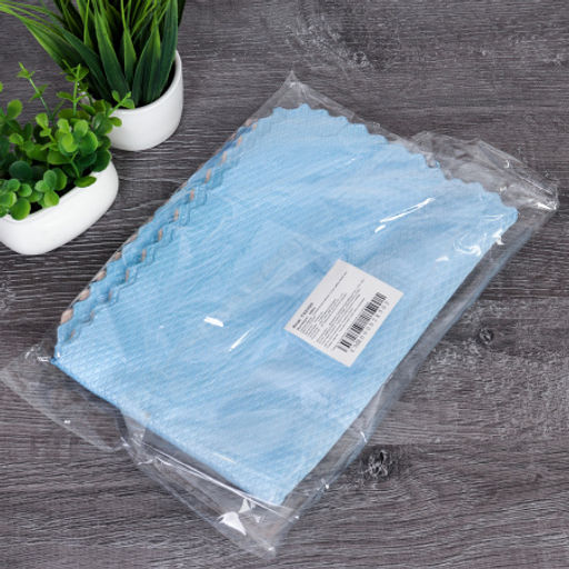 Салфетка для уборки 5 штук набор 30х40 см / 8863 /уп 200/ОРР - Галеонтрейд фото 2