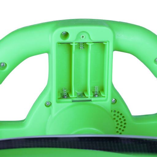 Толокар COMIRON QT-8098/светящиеся полиуретановые колеса 90 мм/ Зеленый/уп4 - ГалеонТрейд фото 5