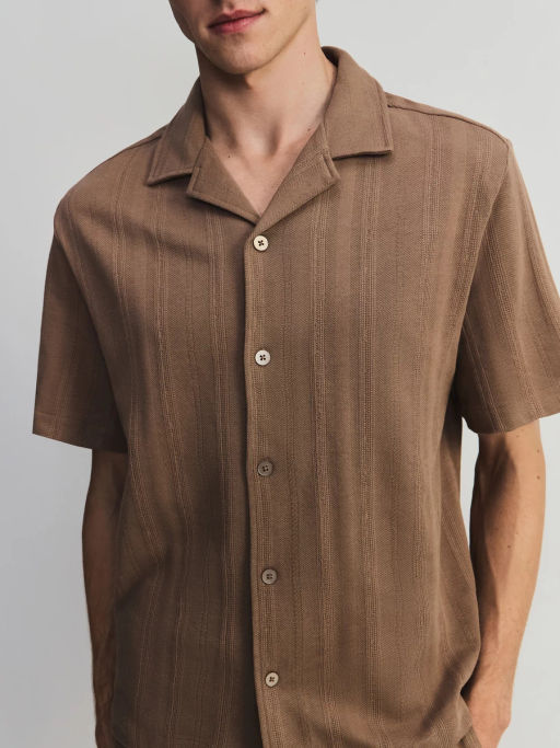 Рубашка из хлопка с коротким рукавом ZR2605043012-63 / Zarina