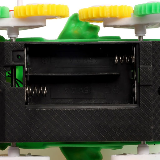 Машинка-перевёртыш Крокодил, работает от батареек, цвет зеленый - Simaland фото 5