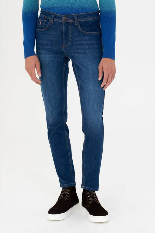 U. S. Polo Assn Мужские темно-синие джинсовые брюки - U.s. polo assn фото 9