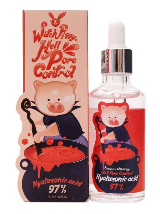 Elizavecca Witch Piggy Hell-Pore Control Hyaluronic Acid 97% Сыворотка с гиалуроновой кислотой  фото 3