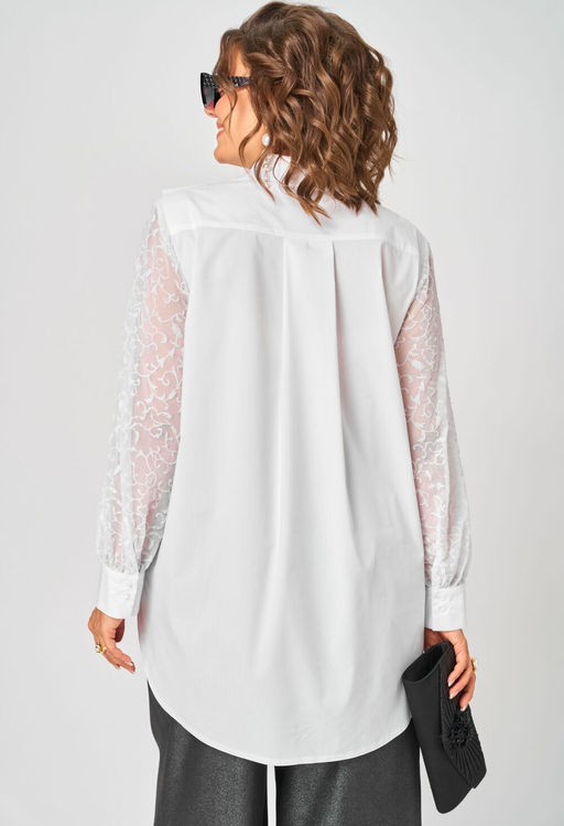 Блуза EVA GRANT 7174-1В белый