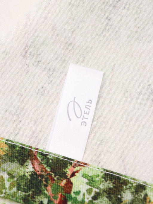 Дорожка пасхальная на стол Этель. Кроличья ферма, 40?149 см, 100% хлопок, саржа 190 г/м?, белая