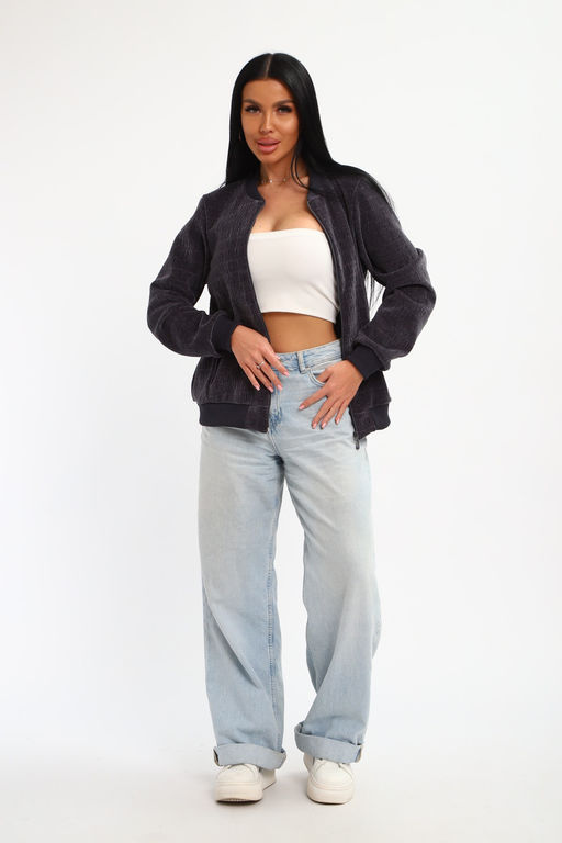 Бомбер на молнии 001