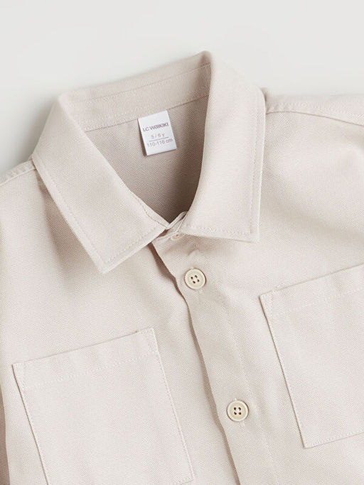 Pamuklu Cepli Erkek ?ocuk G?mlek