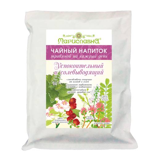 Успокоительный и солевыводящий, фиточай на каждый день
