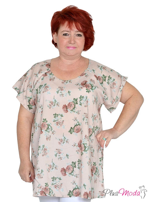 Туника Модель №1577 размеры 44-84 - Plusmoda фото 2