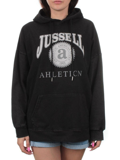 8315 DK. GRAY Худи женское (90% хлопок, 10% полиэстер) - Fashion фото 2