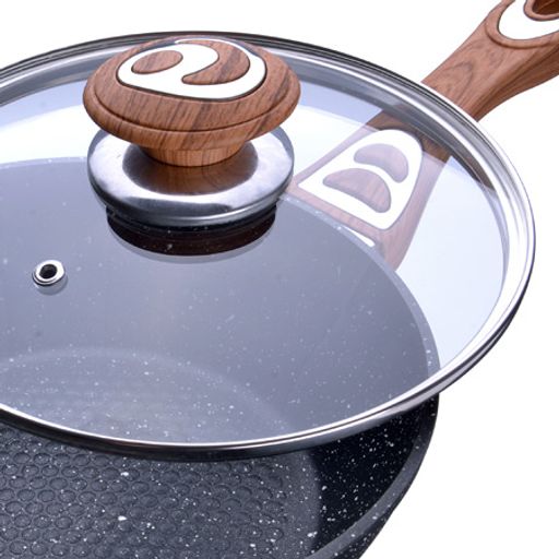 27967 Сковорода-сотейник мрам/кр 20см с/кр MB (х8) - Mayer&boch фото 3