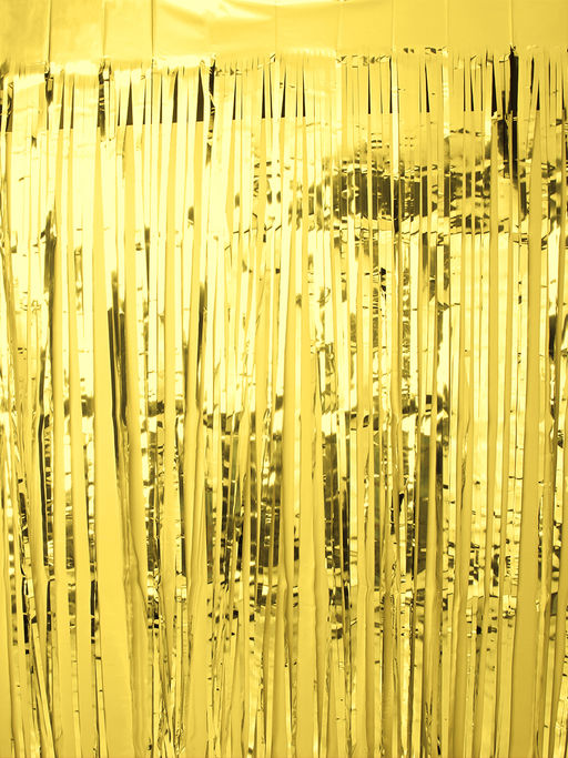 Дождь занавес 100x200 см золото / NGA-15 /уп 10/300/для фотозоны на клейкой ленте - ГалеонТрейд фото 4