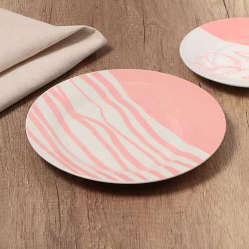 Тарелка И пусть весь мир подождет, 20 см - Dolce Ceramo. фото 2