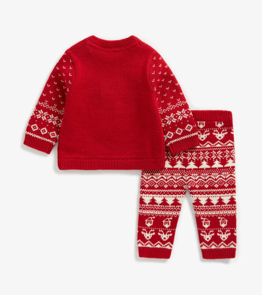 mothercare / Комплект: брюки, джемпер Новый год  фото 2