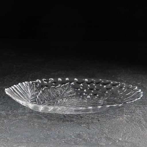 Блюда Paşabahçe Sultana, 23×18 см, набор 2 шт., стекло, прозрачные