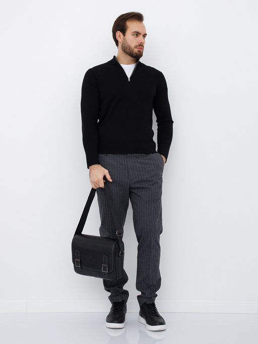 Портфель 6997-1Z black Zinimsk