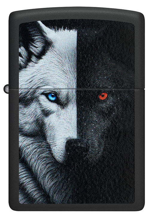 Зажигалка ZIPPO Два волка | Two Wolves 46694  фото 2